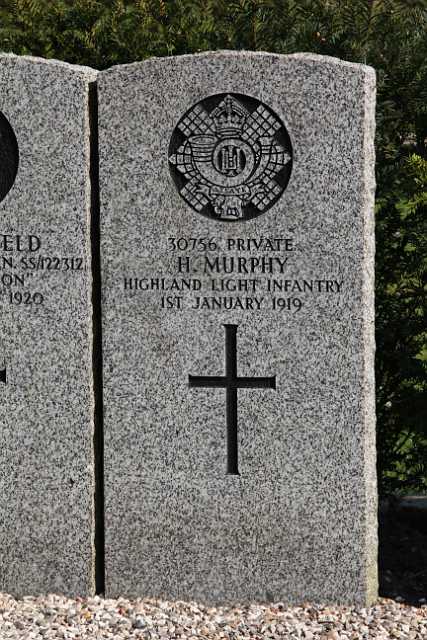 Vestre kirkegaard (9).JPG - H. Murphy, Pte. 2 bn Highland Light Infantry